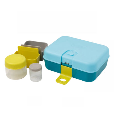 Lancheira Thermos Bento Box Kids 8 Peças Verde - BR - Fácil de Limpar